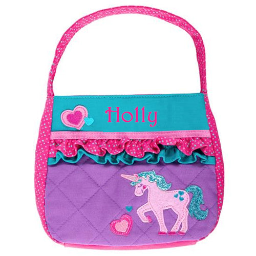 Stephen Joseph Quilted Purse - Unicorn Discontinued Discontinued   