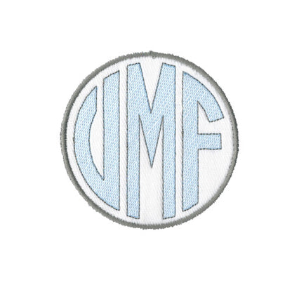 Monogrammed Bib  Boy's Vintage Sketch Stitch Bibs Moonbeam Baby   