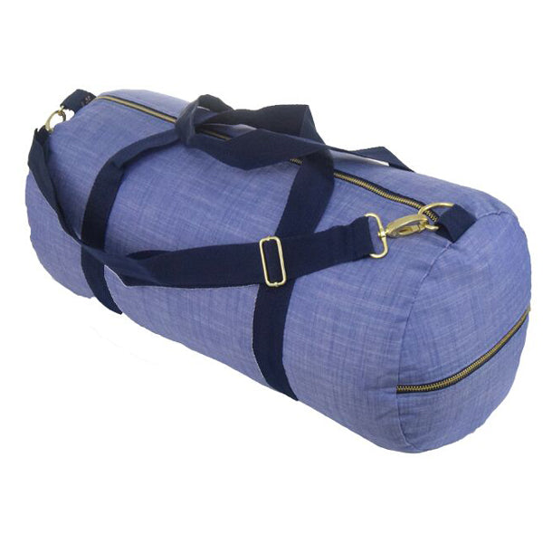 Personalized Duffel Weekender by Mint | Navy Chambray | Moonbeam Baby